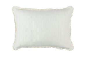 Battersea Ivory Luxe Euro Pillow