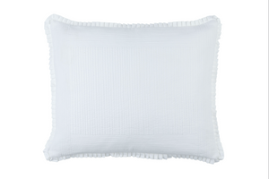 Battersea Quilted White Standard Pillow
