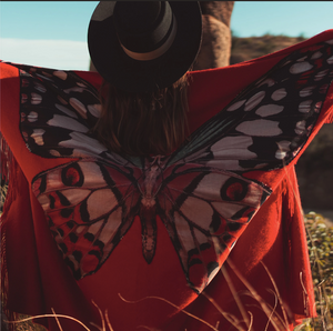 Limited Edition Alexander McQueen Butterfly Blanket